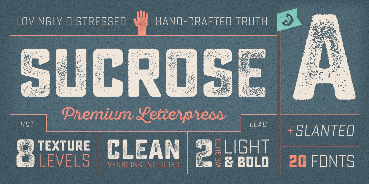 Sucrose Two DEMO Font preview